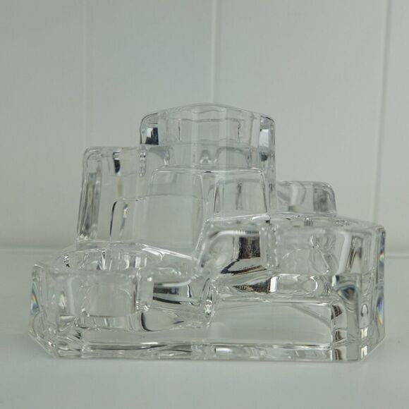 PartyLite Crystal Castle 5 Tier Votive Tea Light Candle Holder - Picture 2 of 12